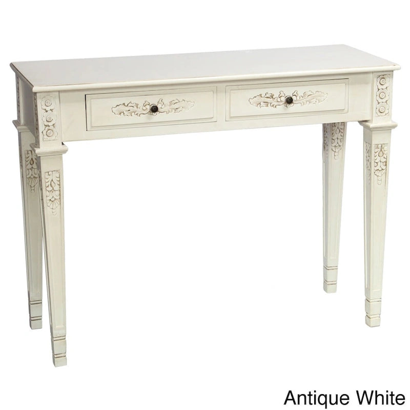 Carved Console Table