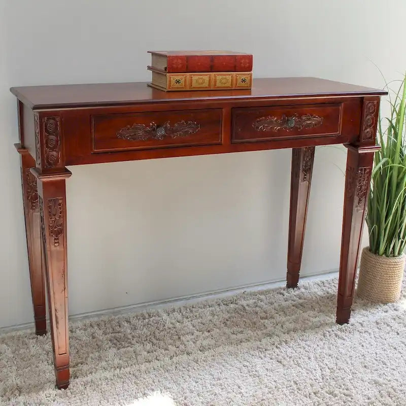 Carved Console Table