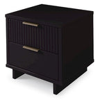 2.0 Modern 2 Drawer Nightstand