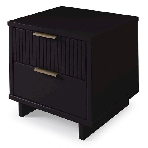 2.0 Modern 2 Drawer Nightstand