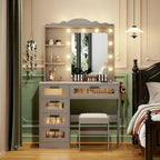 Makeup Vanity with 3 Lighting Colors
