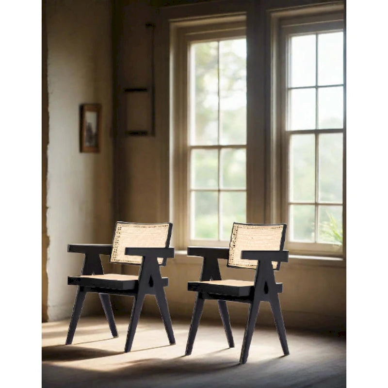 Cane Arm Chair